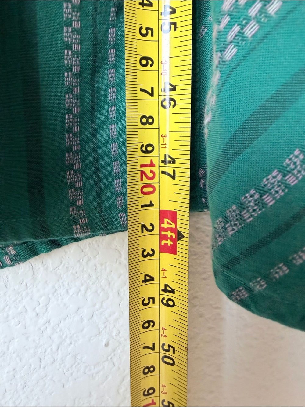 J. Jill Dobby Dress Green Striped Button Front Maxi Dress XS - Picture 8 of 15